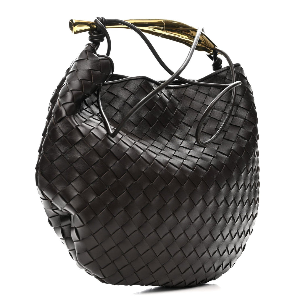 Nappa Intrecciato Medium Sardine Bag Fondant