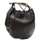 Nappa Intrecciato Medium Sardine Bag Fondant