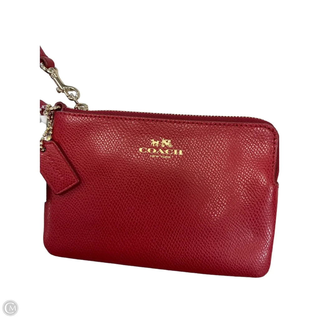 Wristlet Designer By Coach, Size: Small