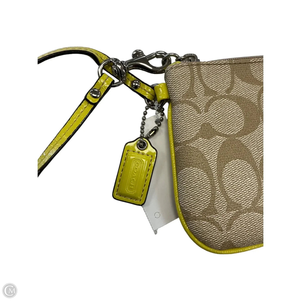 Wristlet Designer By Coach, Size: Small