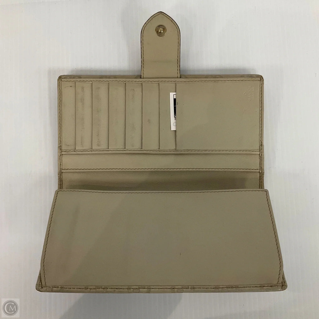 Wallet Luxury Designer By Gucci, Size: Large