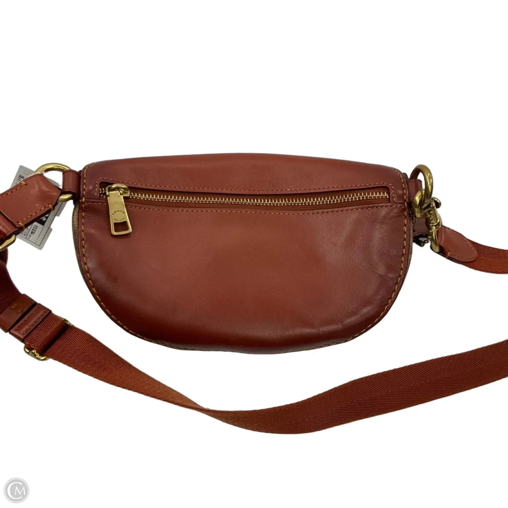 Signature Bethany Belt Bag Designer By Coach, Size: Medium
