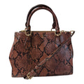 Handbag Designer By Michael Kors In Brown, Size:Medium