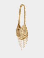 Gold 1969 Nano Bag with Ruby Strass