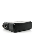 Aged Calfskin Quilted Medium Gabrielle Hobo Black