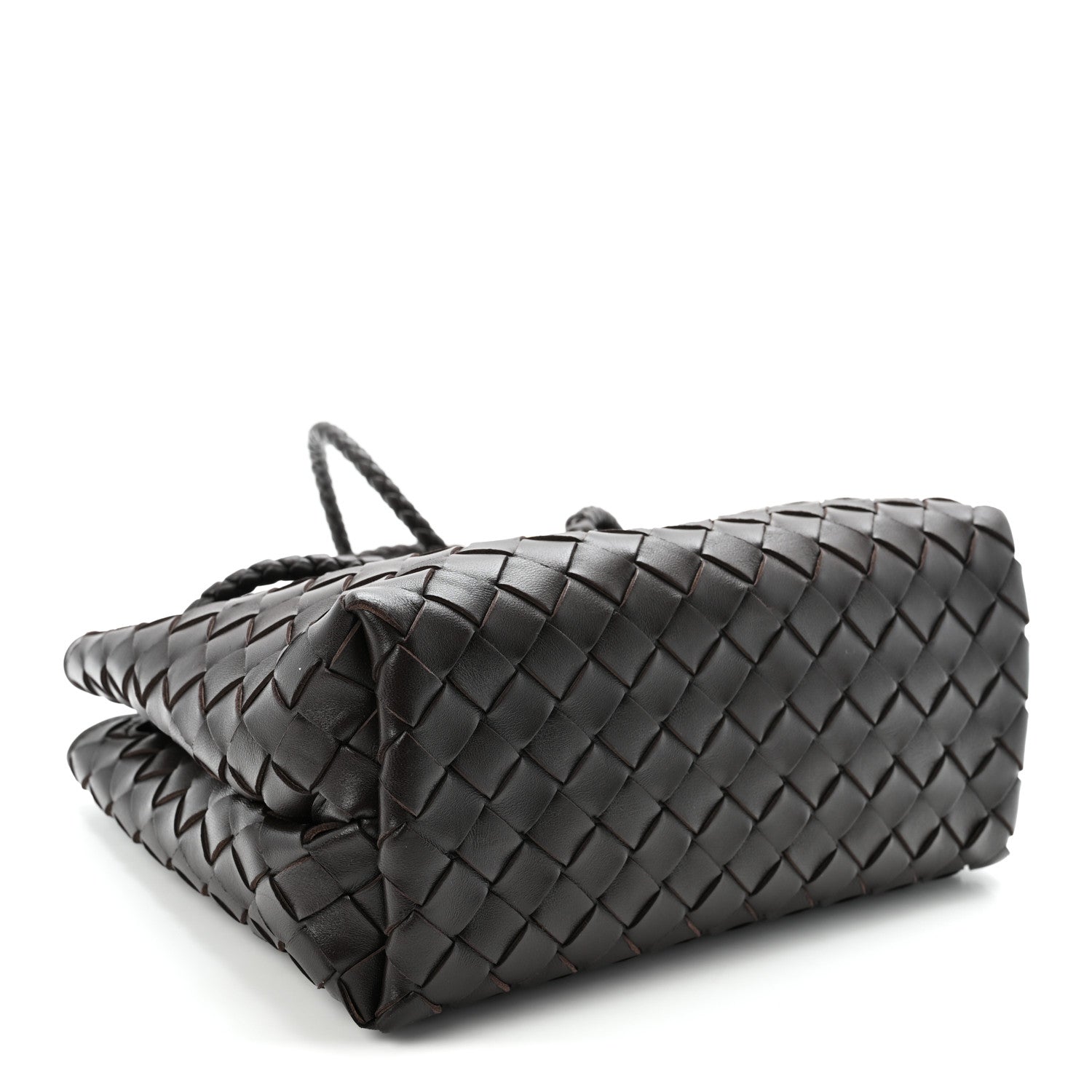 Nappa Intrecciato Small Andiamo Shoulder Bag Fondant