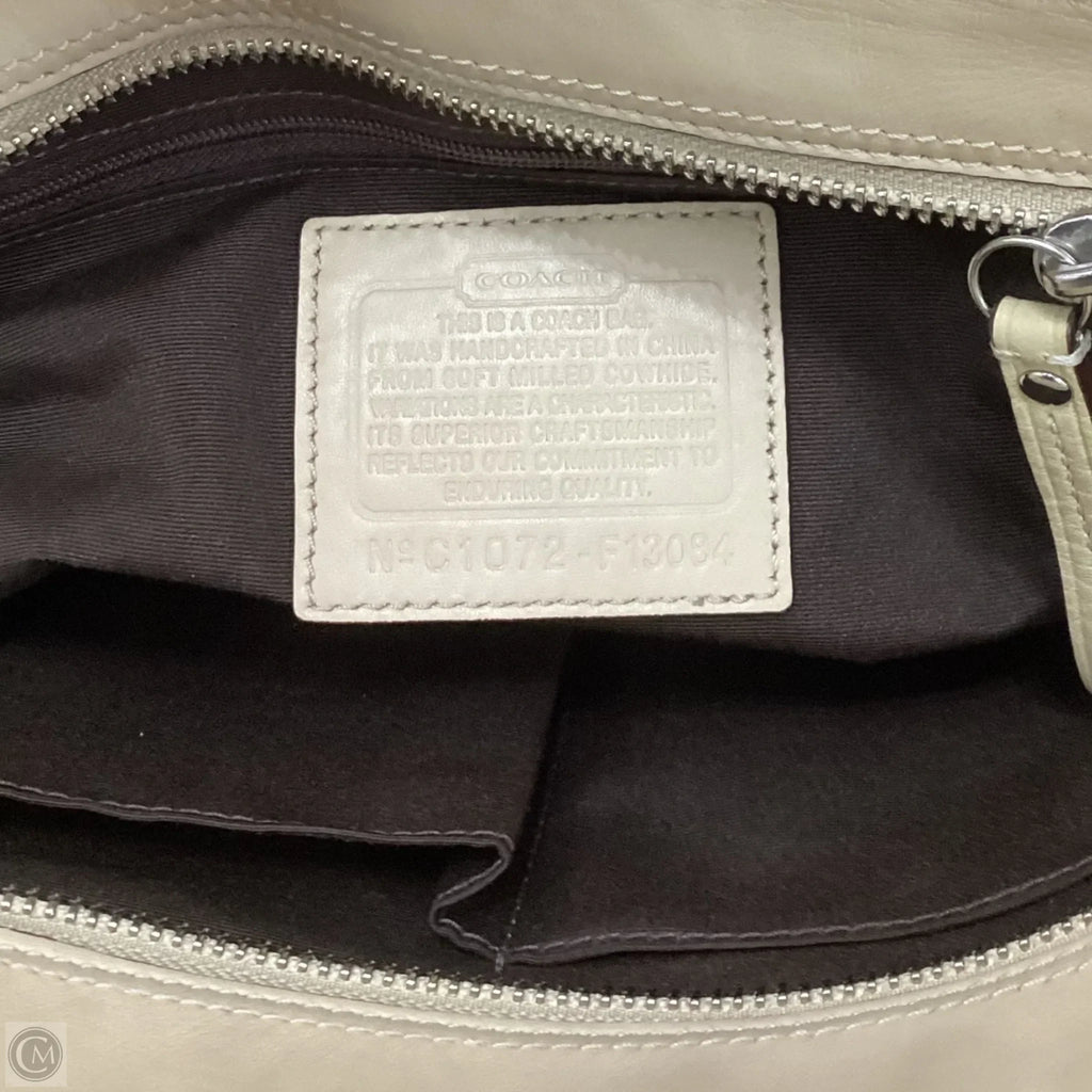 Handbag Designer By Coach, Size: Medium