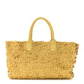 Nappa Intrecciato Medium Paillettes Cabat Poussin