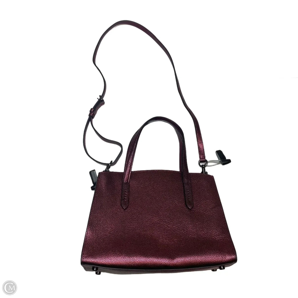Crossbody Designer By Coach, Size: Medium
