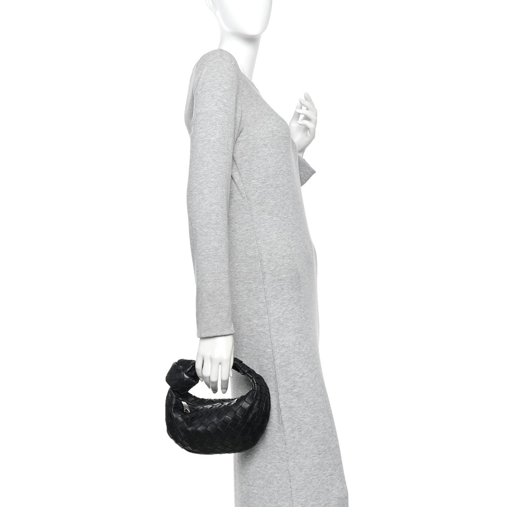Nappa Intrecciato Mini Jodie Black