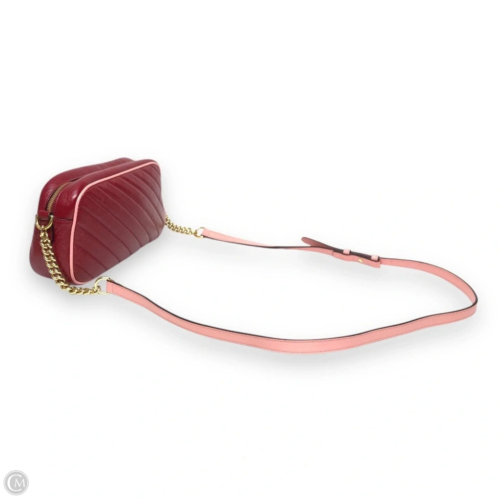 Crossbody Luxury Designer By Gucci, Size: Small