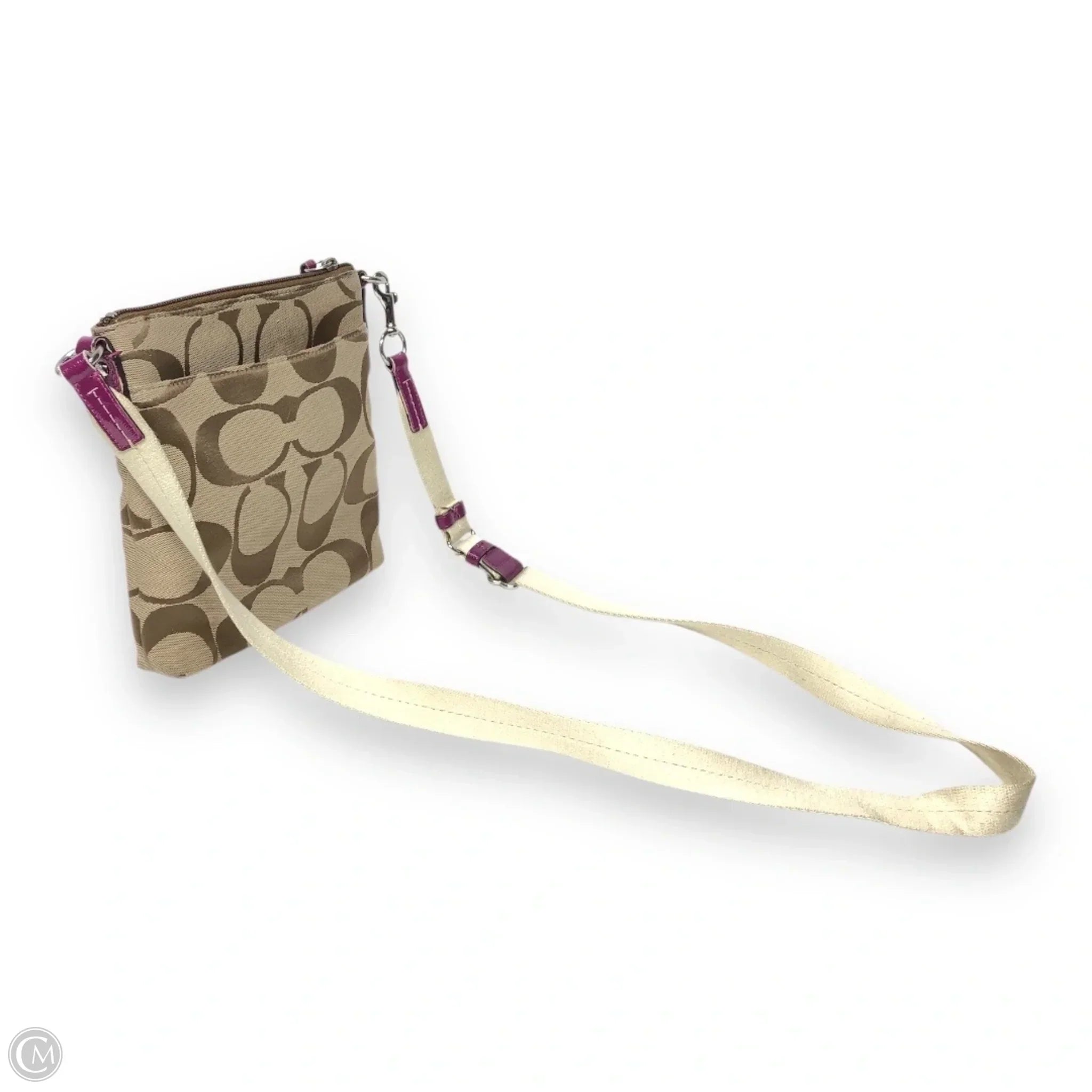 Crossbody Designer By Coach, Size: Small