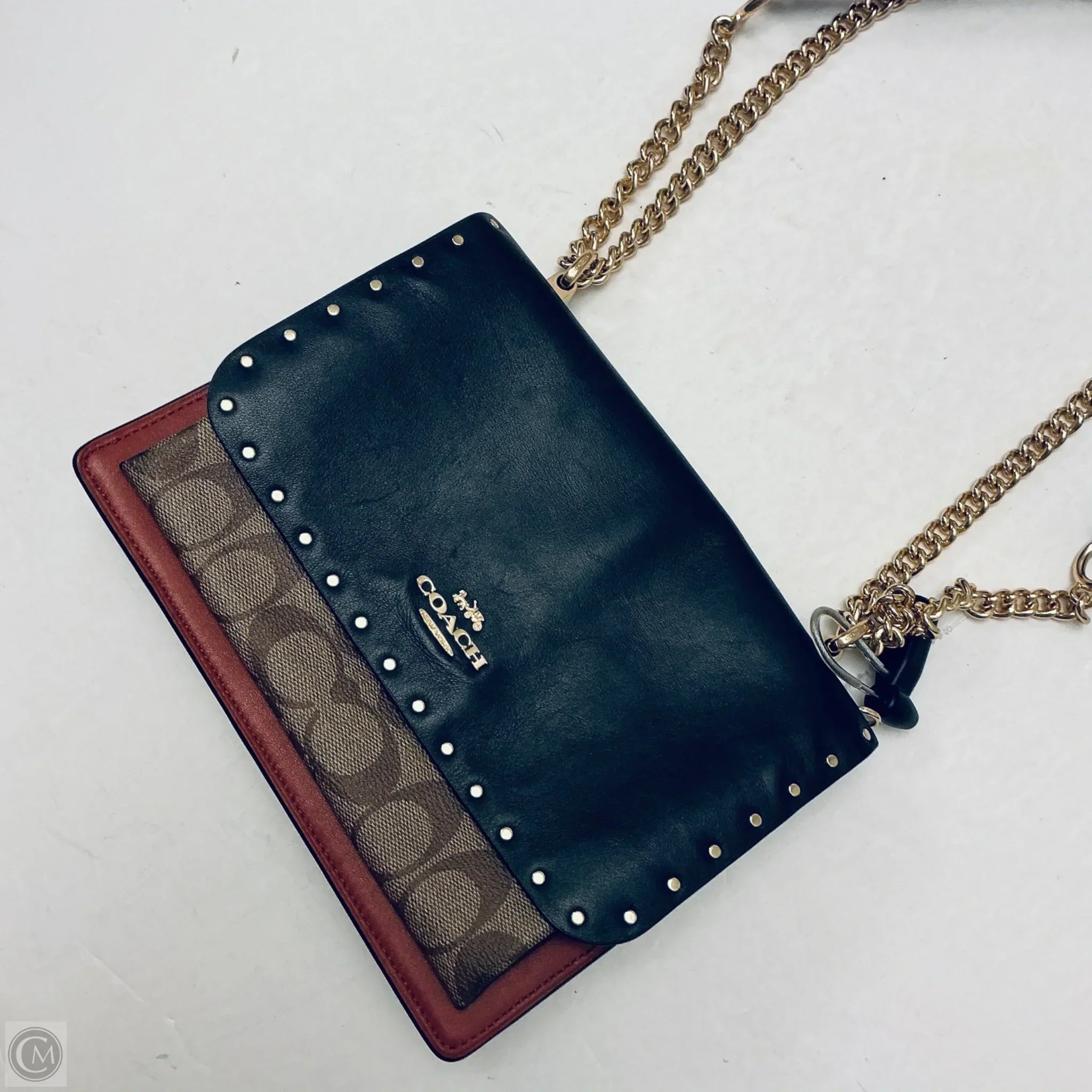 Crossbody Designer By Coach, Size: Medium