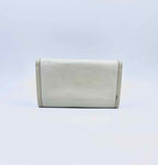 LOUIS VUITTON White Leather Wallet