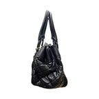 Handbag Luxury Designer By Burberry In Black, Size:Medium 14”Lx7.5”Hx6.5”W)