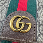 Ophidia Supreme Continental Wallet Luxury Designer By Gucci, Size: Medium