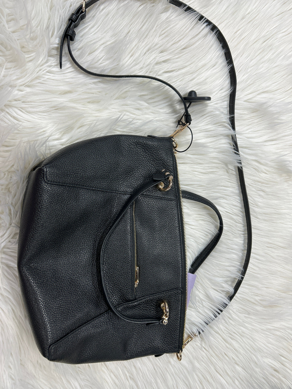 Handbag By Coach In Black, Size:Medium