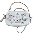 Crossbody Designer By Coach In Cream, Size:Small