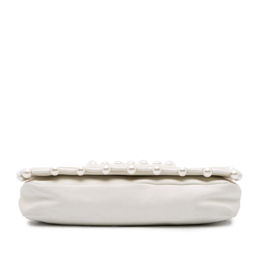 Chanel Small Pearl CC Flap Lambskin Bag