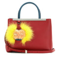 Fendi 2Jours Petite Embellished Leather Tote
