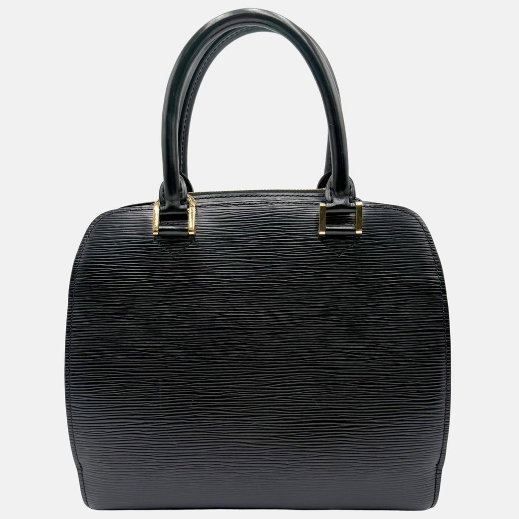 Pont Neuf Handbag Black Epi Leather