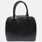 Pont Neuf Handbag Black Epi Leather