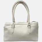 My Dior Satchel White Leather