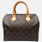 Speedy 25 Monogram Canvas and Vachetta Leather