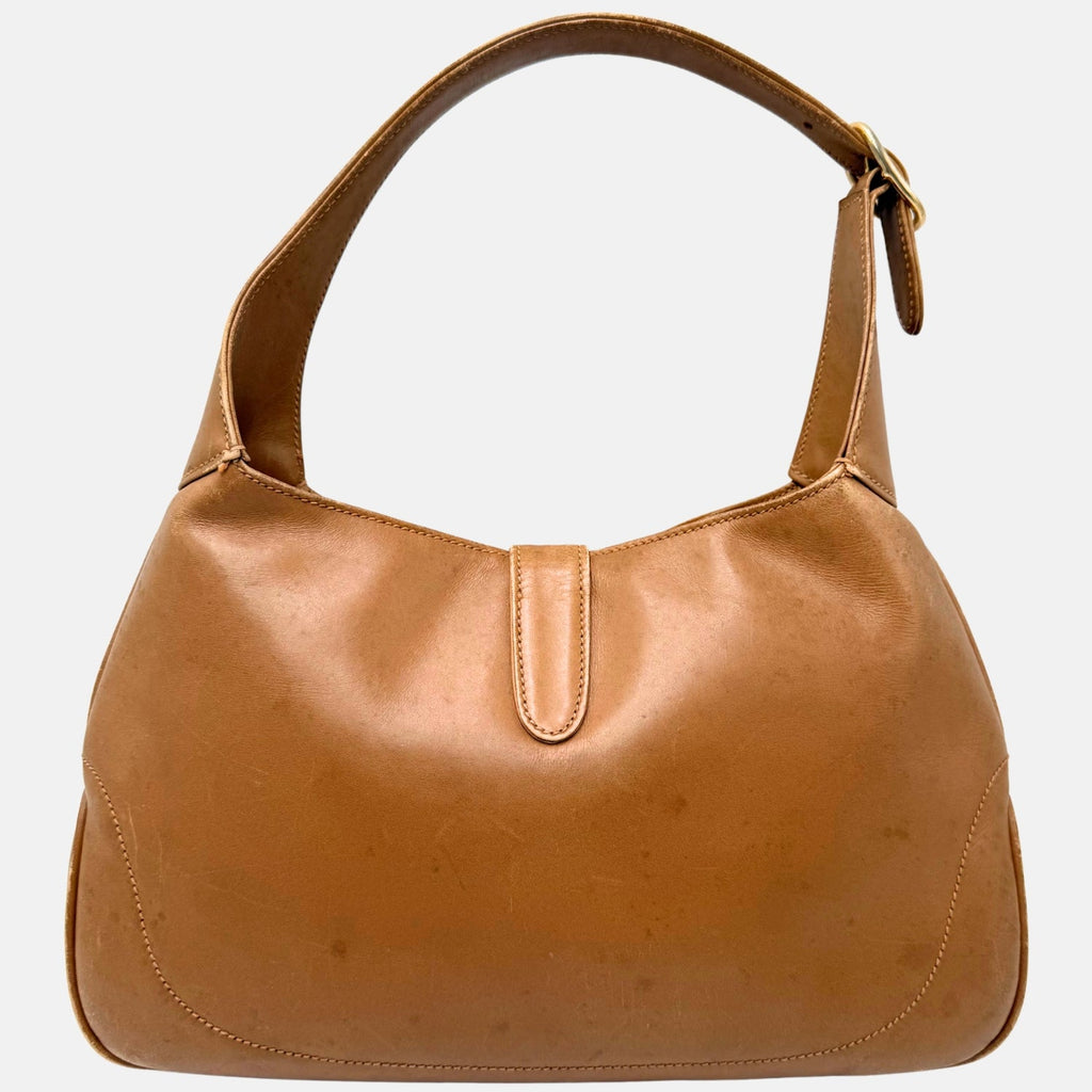 Jackie Hobo Bag Camel Leather