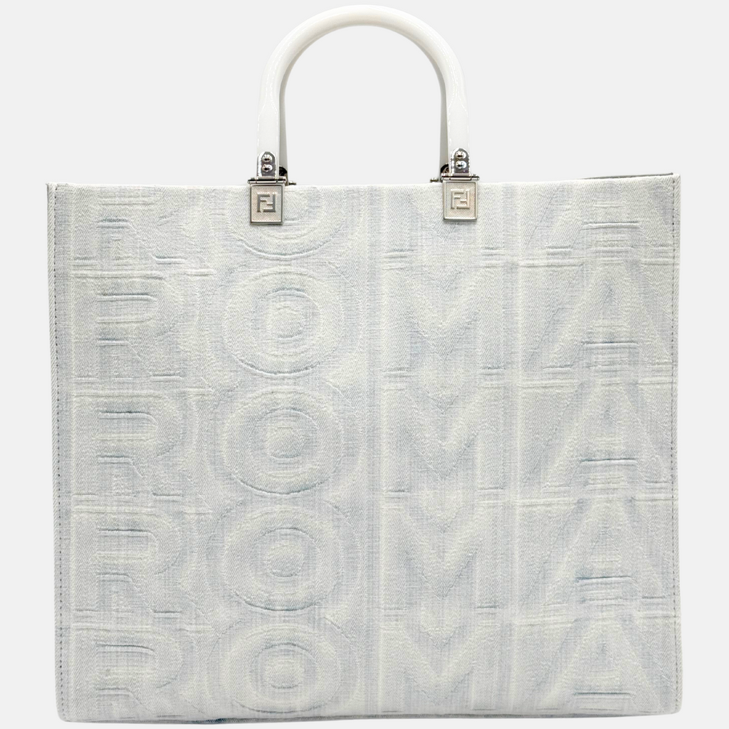 Fendi by Marc Jacobs Sunshine Shopper Tote Denim Large