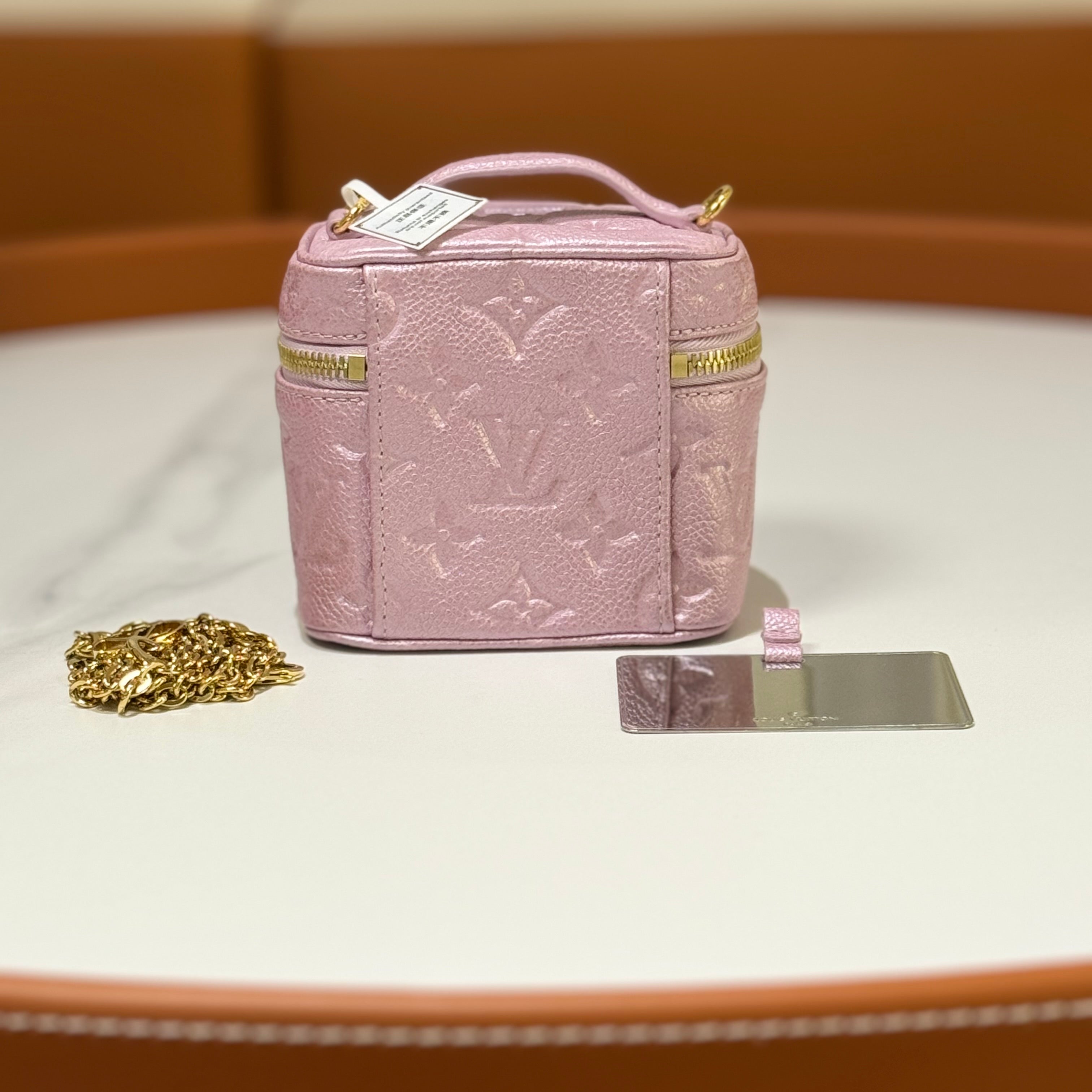 LOUIS VUITTON MICRO VANITY PINK