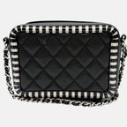 Vanity Bag Black / White Caviar Filligree Mini