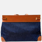 Manhattan Tote Denim and Leather Large
