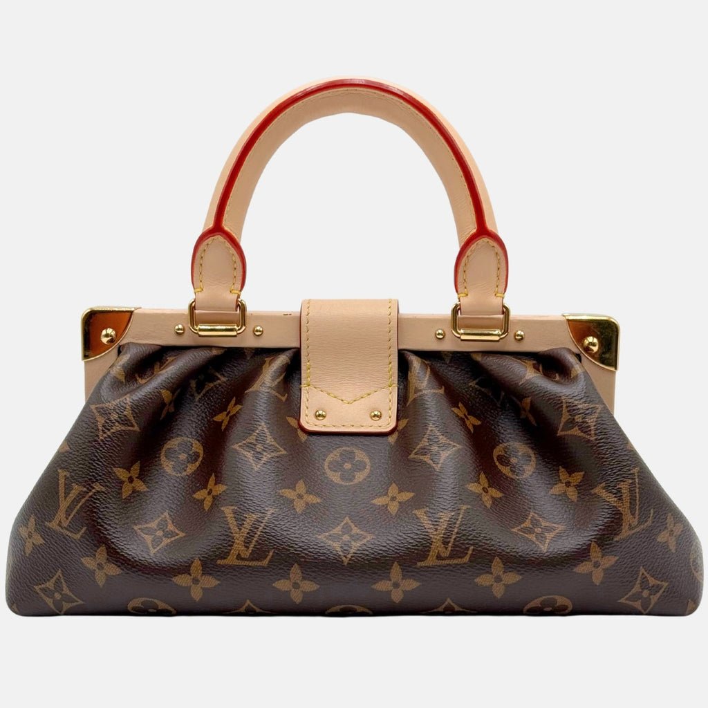 Top Handle Chain Clutch Monogram