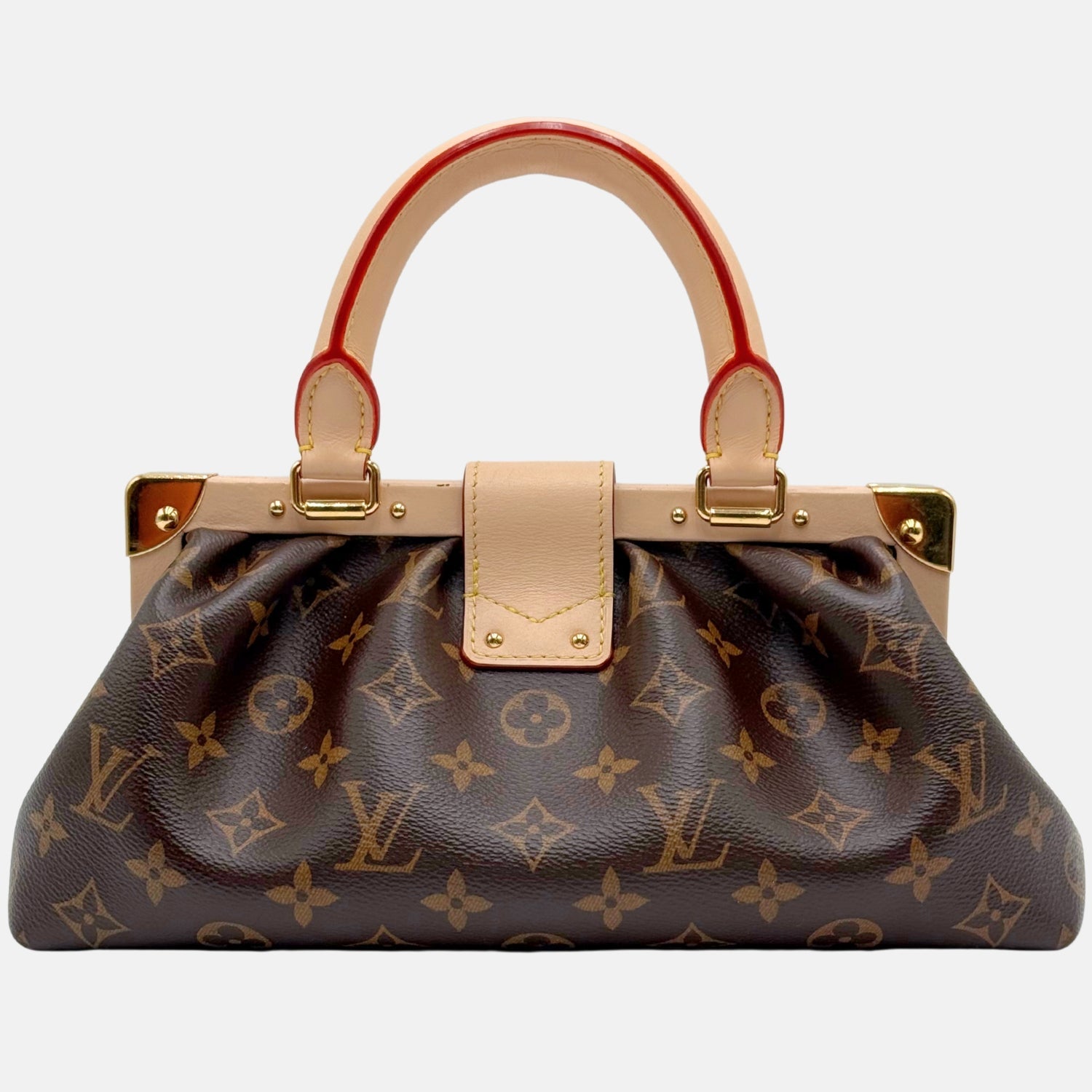 Top Handle Chain Clutch Monogram