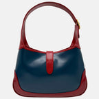 Jackie 1961 Hobo Blue Agata Cherry Red Lux Calfskin Small