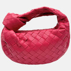 Jodie Bag Pink Intrecciato Leather Mini