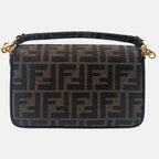 Zucca Baguette Bag Brown Canvas