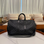 Louis Vuitton Keepall 45 Black Monogram