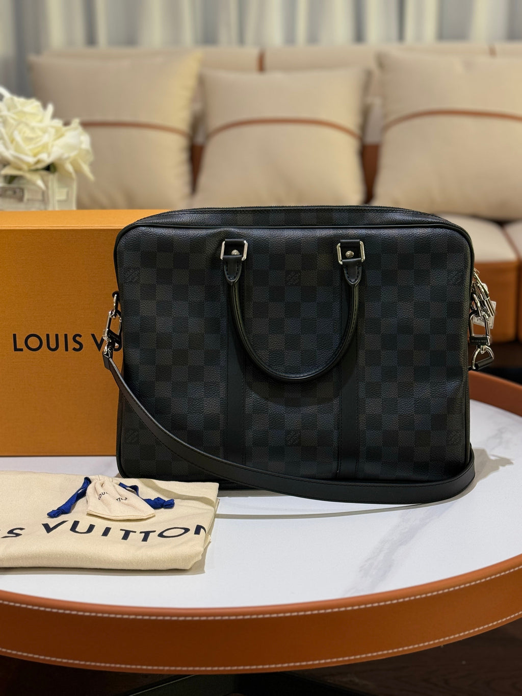 LOUIS VUITTON DAMIER GRAPHITE BRIEFCASE