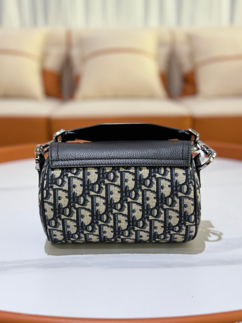 DIOR SADDLE ROLLER MINI MONOGRAM