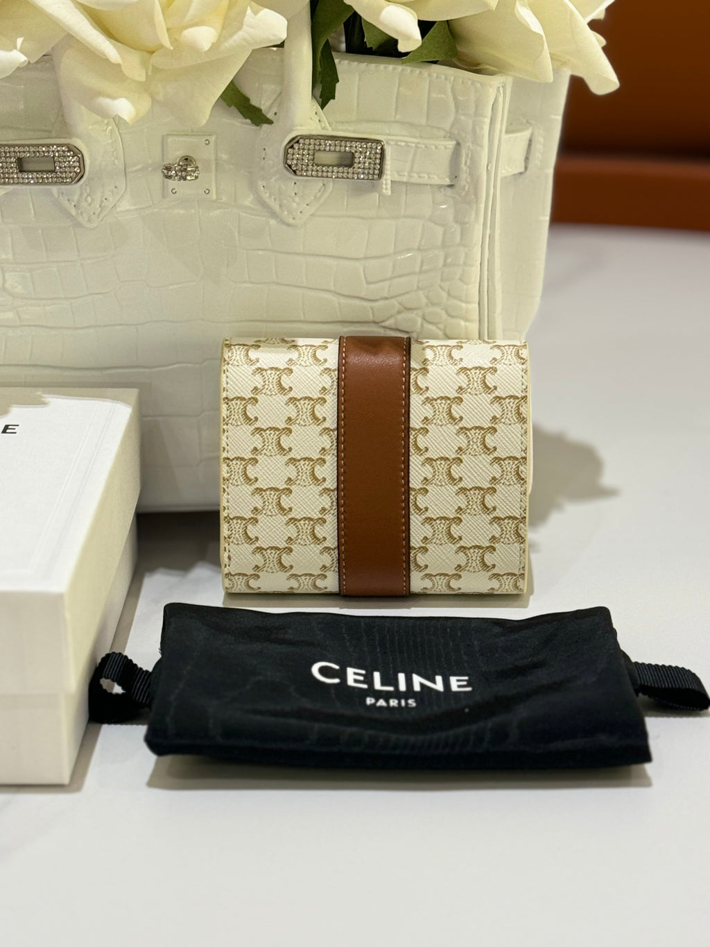 CELINE SMALL TRIFOLD WALLET
