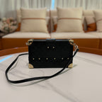 Louis Vuitton Black Lizard Leather Hard Case