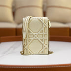 DIOR DIORAMA WHITE BAG