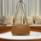CHANEL CLASSIC FLAP MEDIUM LAMBSKIN CAMEL