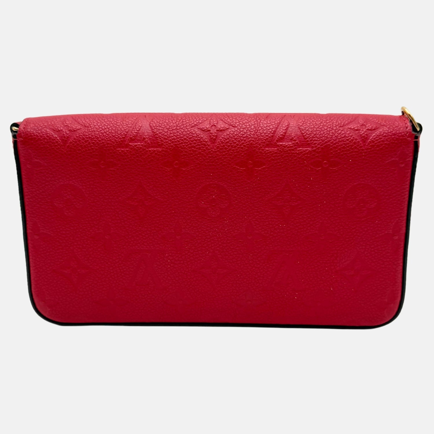 Pochette Felicie Chain Wallet Red Empreinte