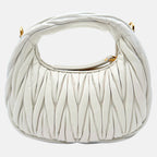 Wander Matelassé Nappa Leather Hobo Mini-Bag