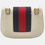 Linea Totem Butterfly Bag White Leather Small