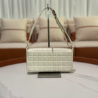 CHANEL CF WHITE VINTAGE SHOULDER BAG
