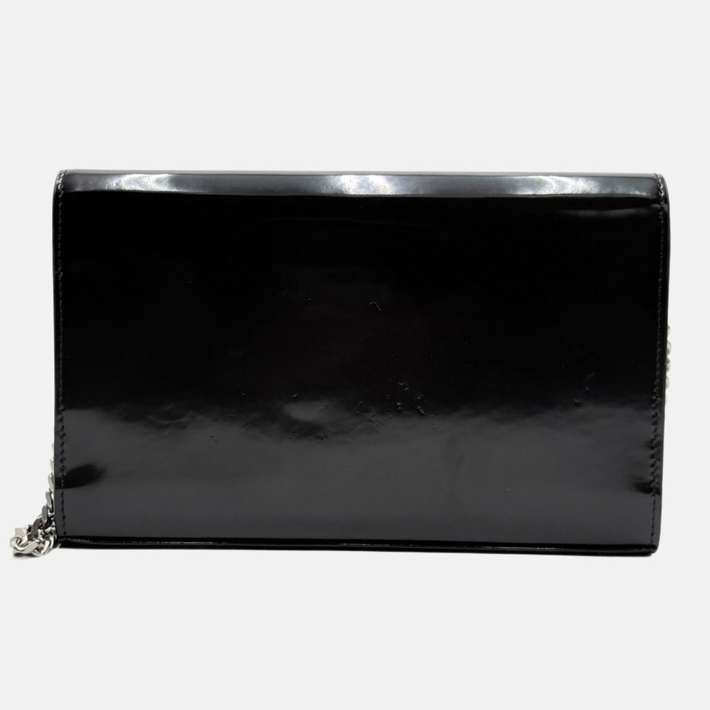 Kate Crossbody Bag Black Patent Leather Medium